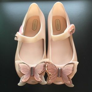 Mini Melissa butterfly shoes